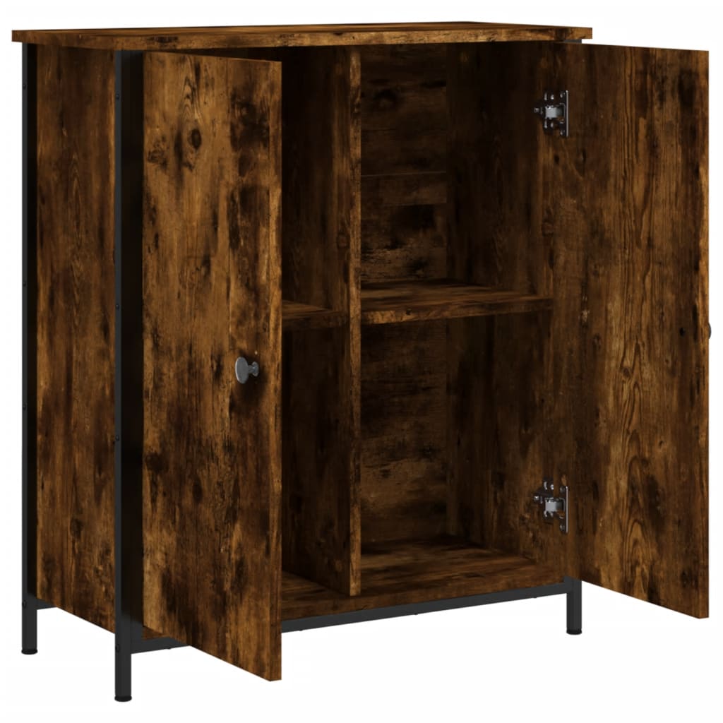 Buffet 70x30x80 cm en bois travaillé