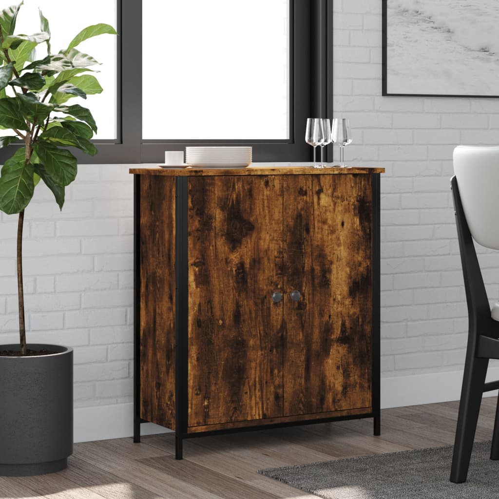 Buffet 70x30x80 cm en bois travaillé