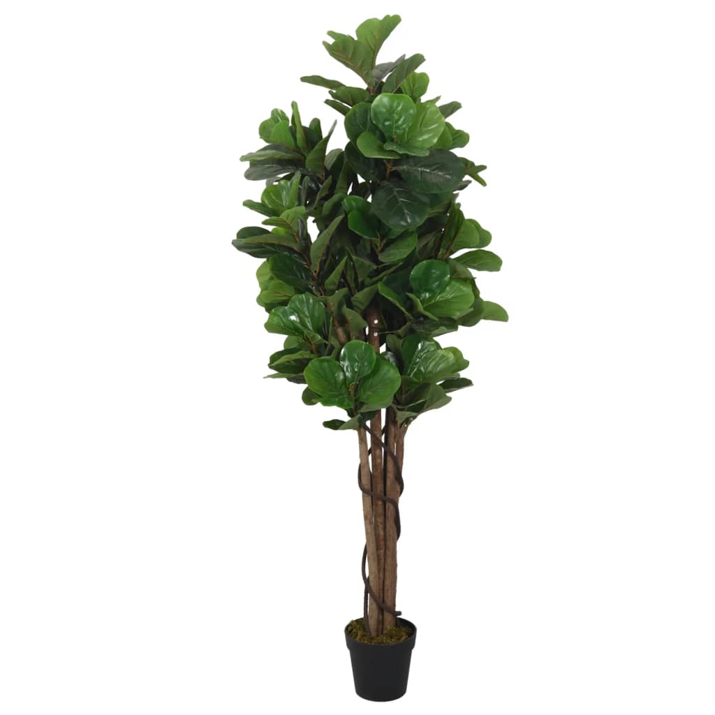 Plante artificielle figuier 180 feuilles 150 cm vert