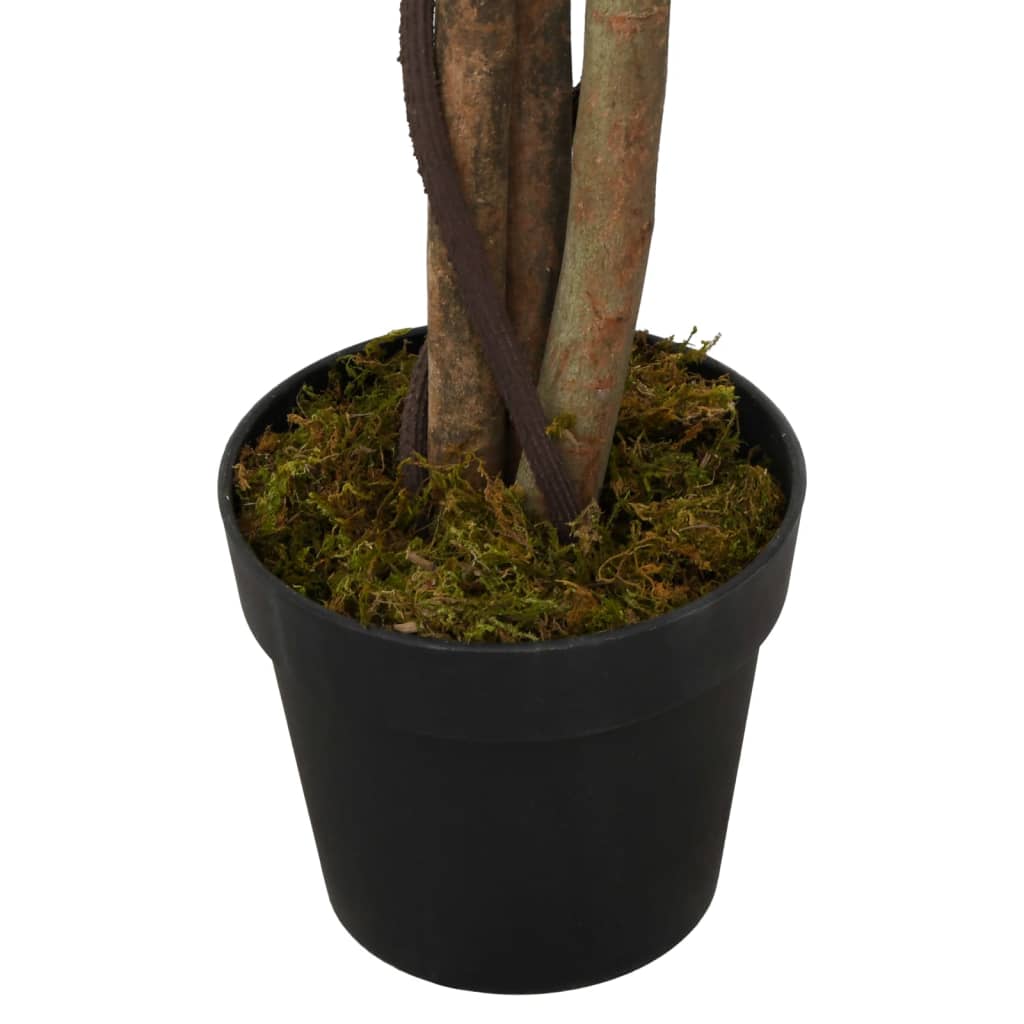 Kunstplant ficus 378 bladeren 80 cm groen