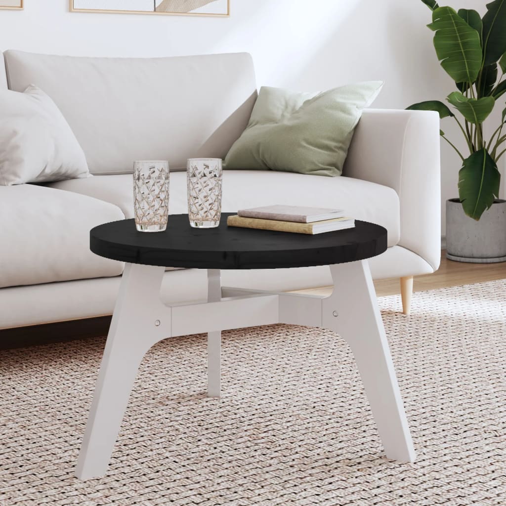 Plateau de table rond Ø70x3 cm en bois de pin massif