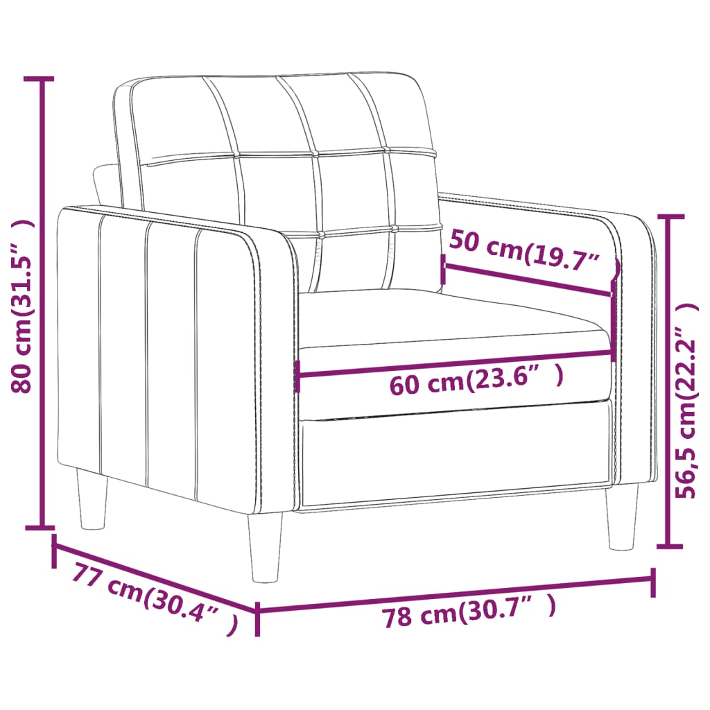 Tweezitsbank 140 cm stof