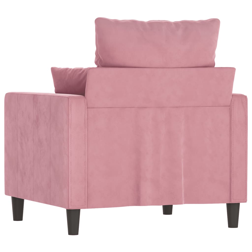 Fauteuil 60 cm velours