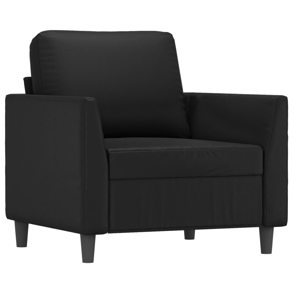 Fauteuil 60 cm cuir artificiel