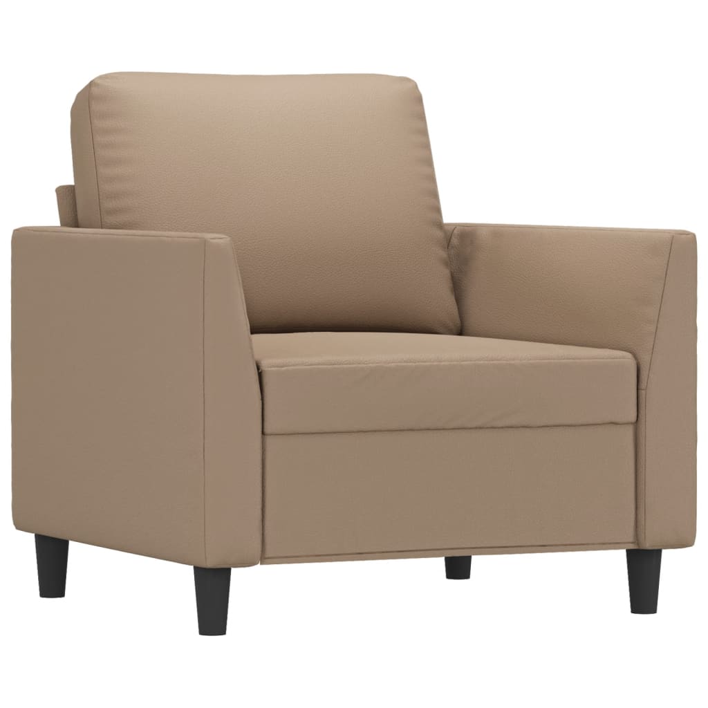 Fauteuil 60 cm cuir artificiel