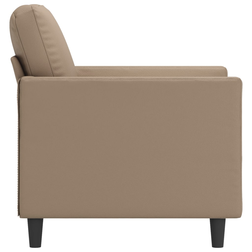 Fauteuil 60 cm cuir artificiel