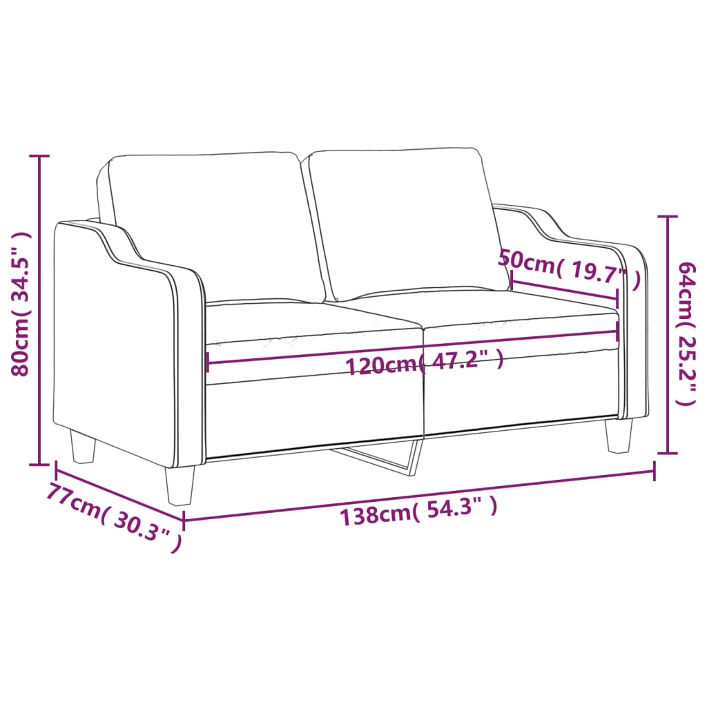 Canapé trois places 180 cm tissu crème