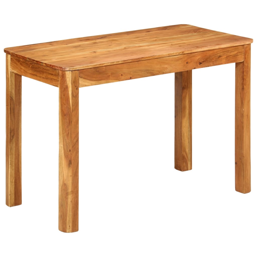 Table à manger 110x55x76 cm en bois d'acacia massif