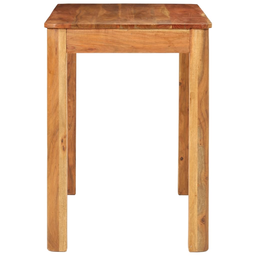 Table à manger 110x55x76 cm en bois d'acacia massif