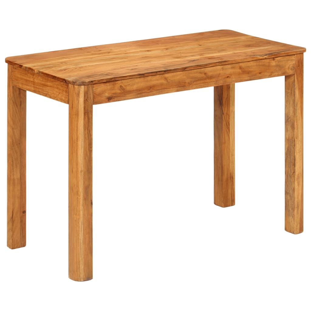 Table à manger 110x55x76 cm en bois d'acacia massif