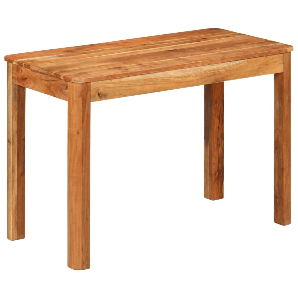 Table à manger 110x55x76 cm en bois d'acacia massif