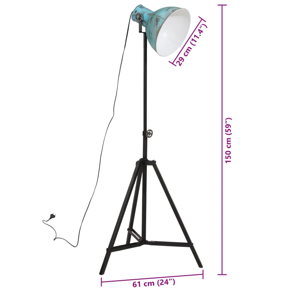 Vloerlamp 25 W E27 61x61x90/150 cm