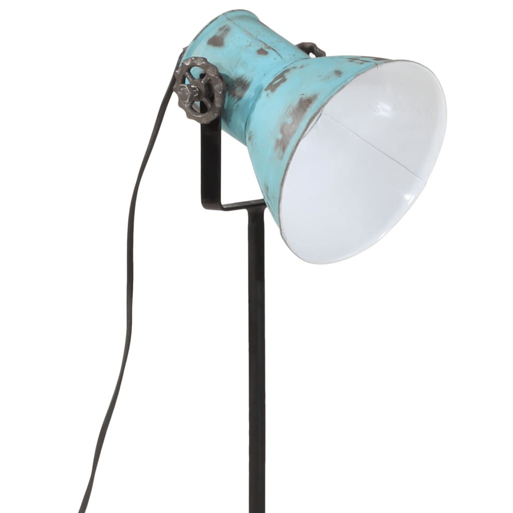 Vloerlamp 25 W E27 35x35x65/95 cm vintage zilverkleurig