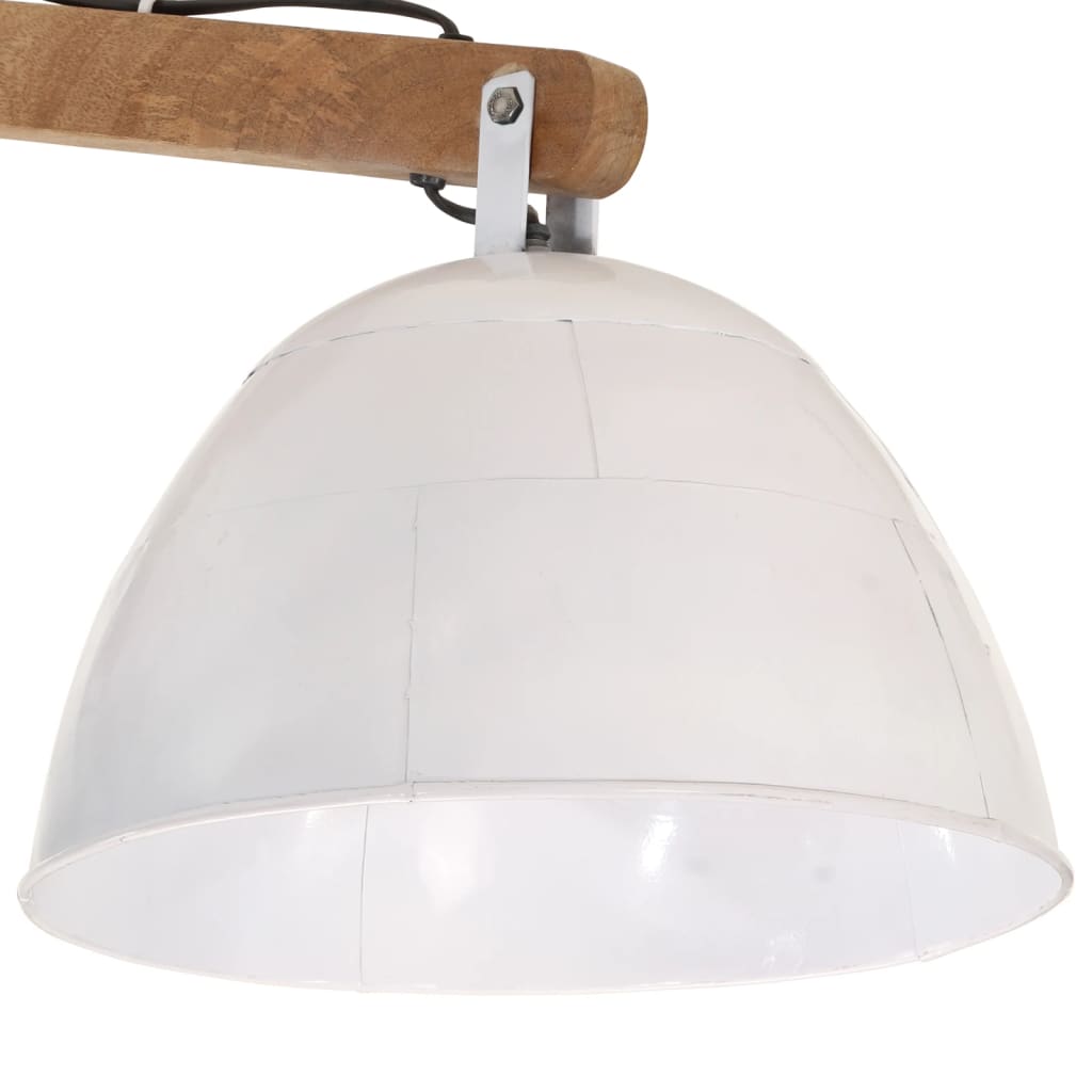 Plafondlamp 25 W E27 105x30x65-108 cm vintage zilverkleurig