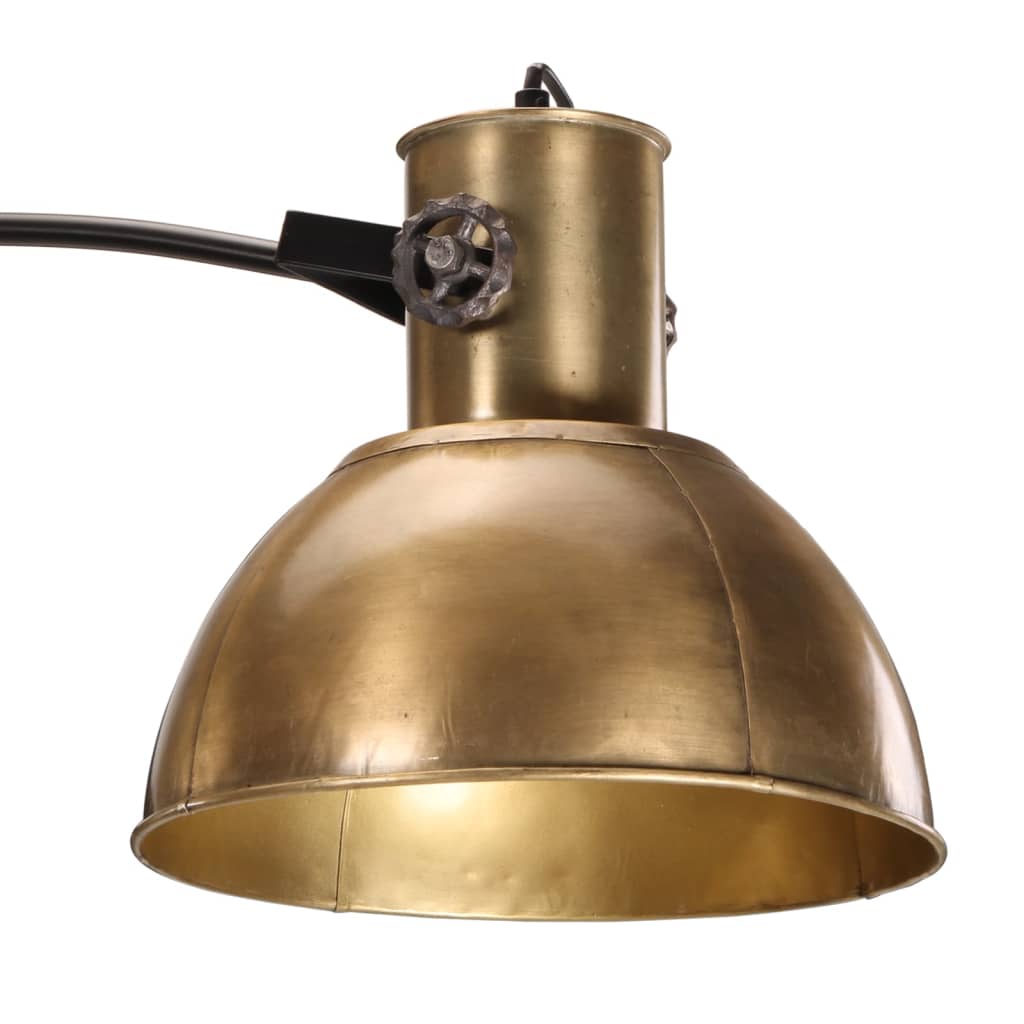 Lampadaire 25 W E27 150 cm couleur laiton antique