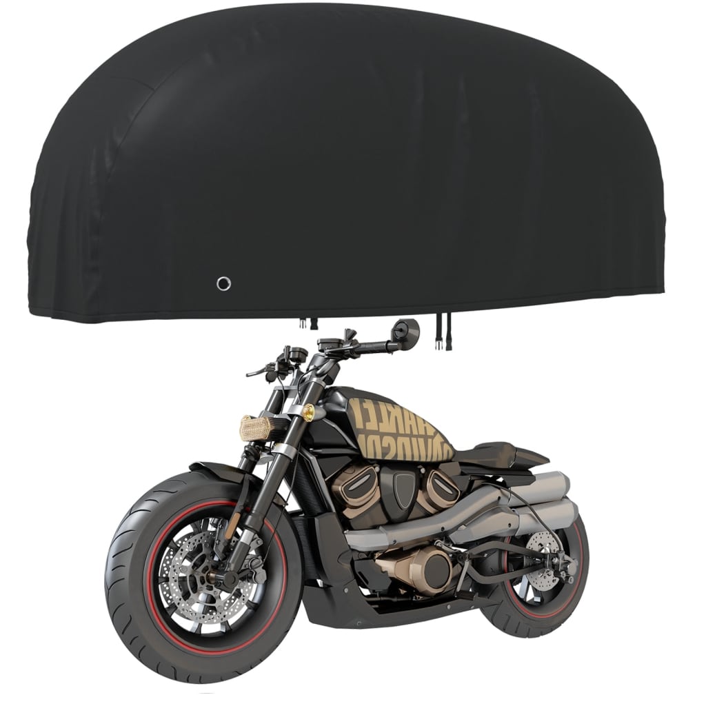 Motorhoes 295x110x140 cm 210D oxford zwart