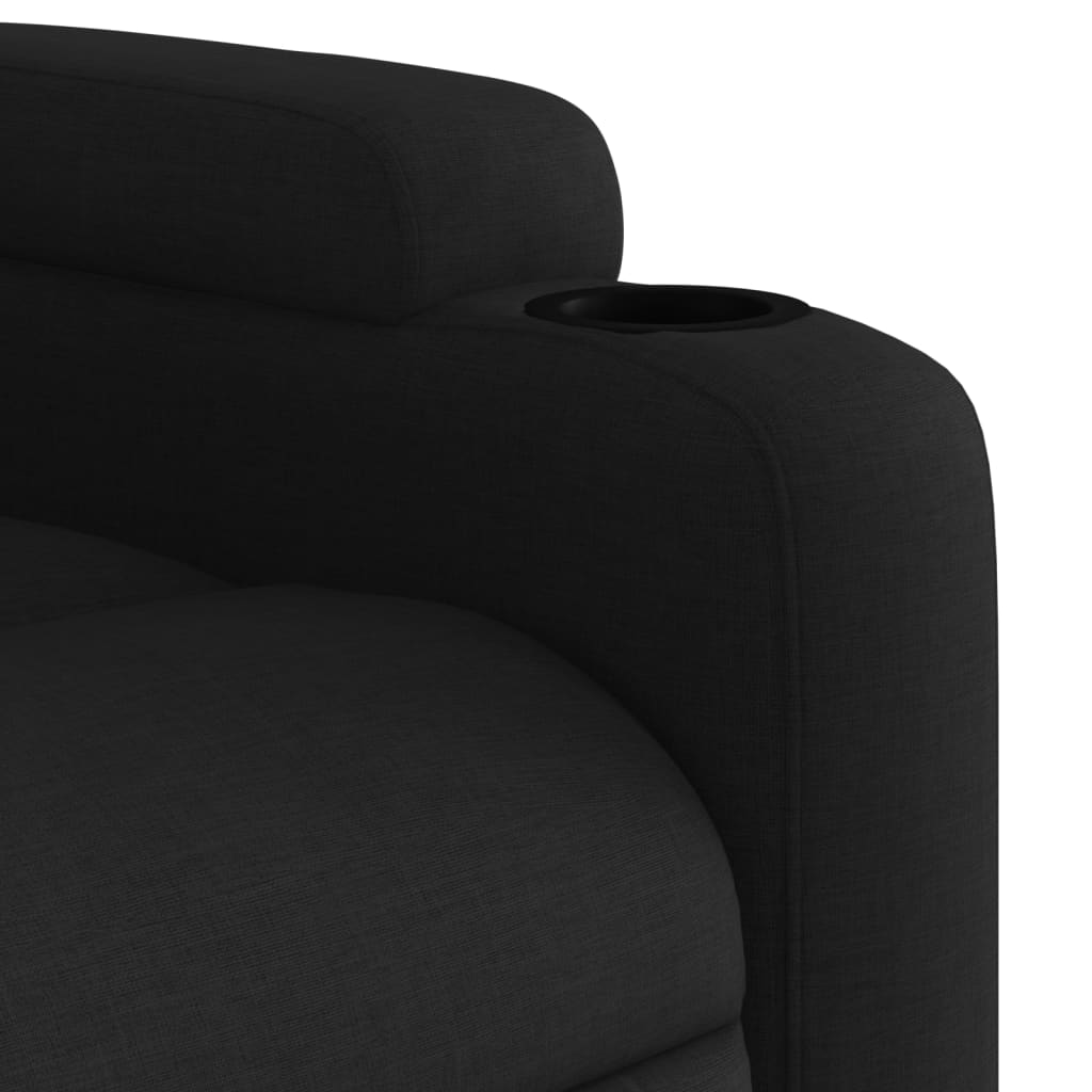 Fauteuil de massage en tissu à réglage électrique