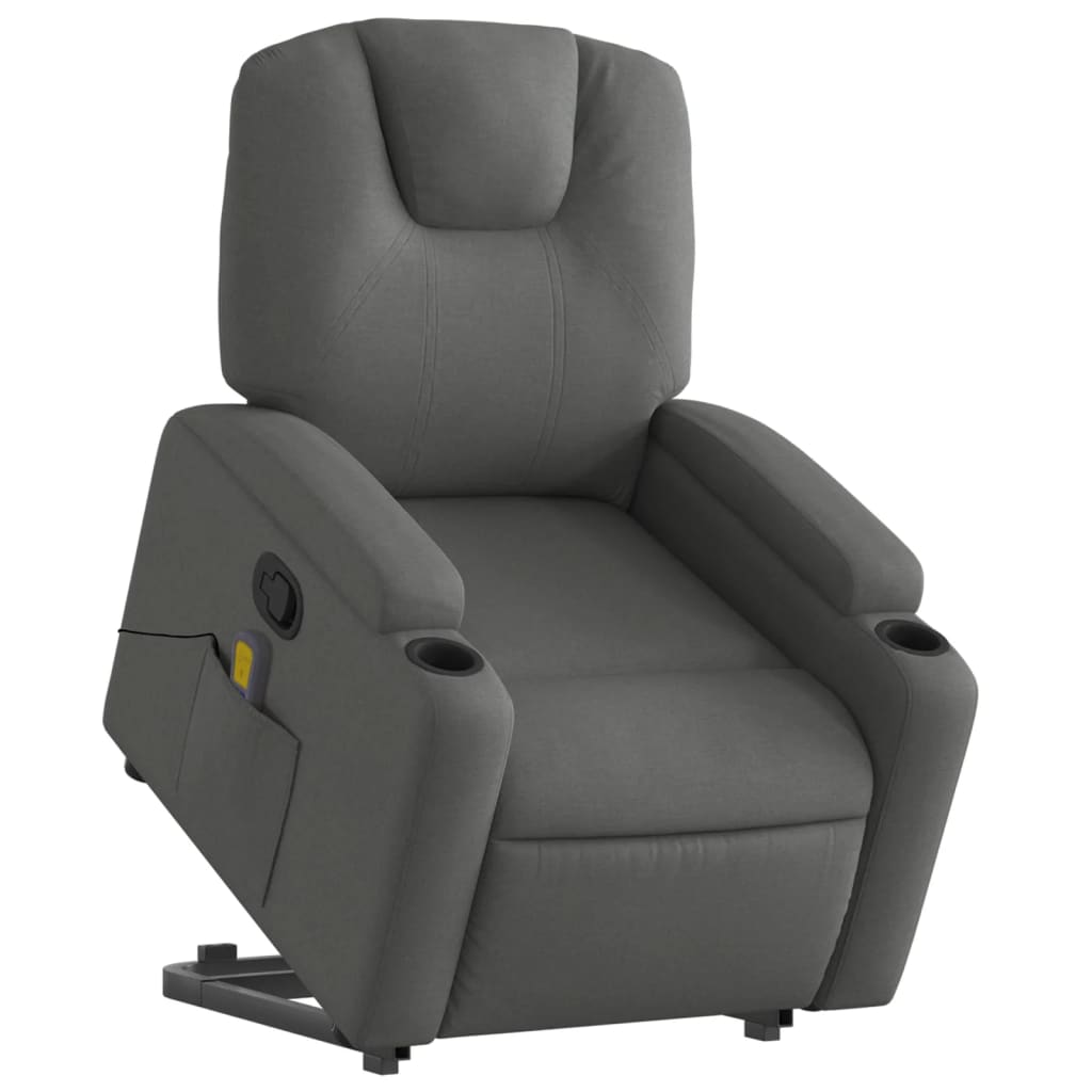 Fauteuil de massage debout, tissu réglable électriquement