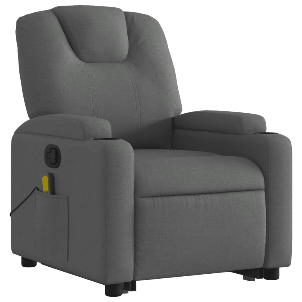 Fauteuil de massage debout, tissu réglable électriquement