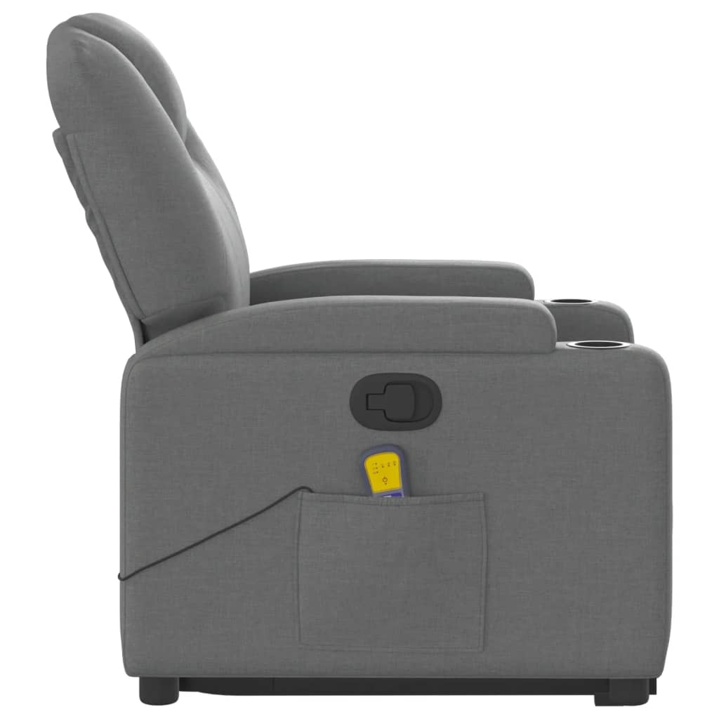 Fauteuil de massage debout, tissu réglable électriquement