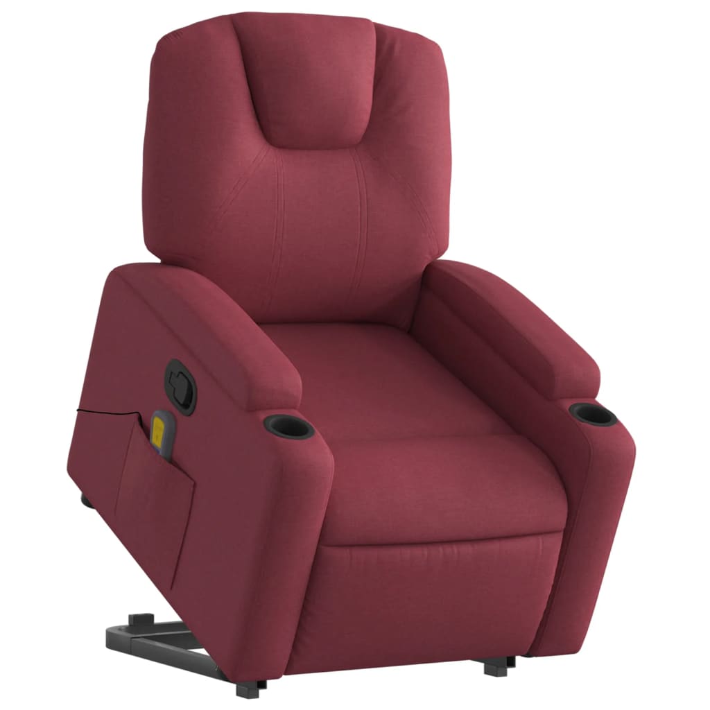 Fauteuil de massage debout, tissu réglable électriquement