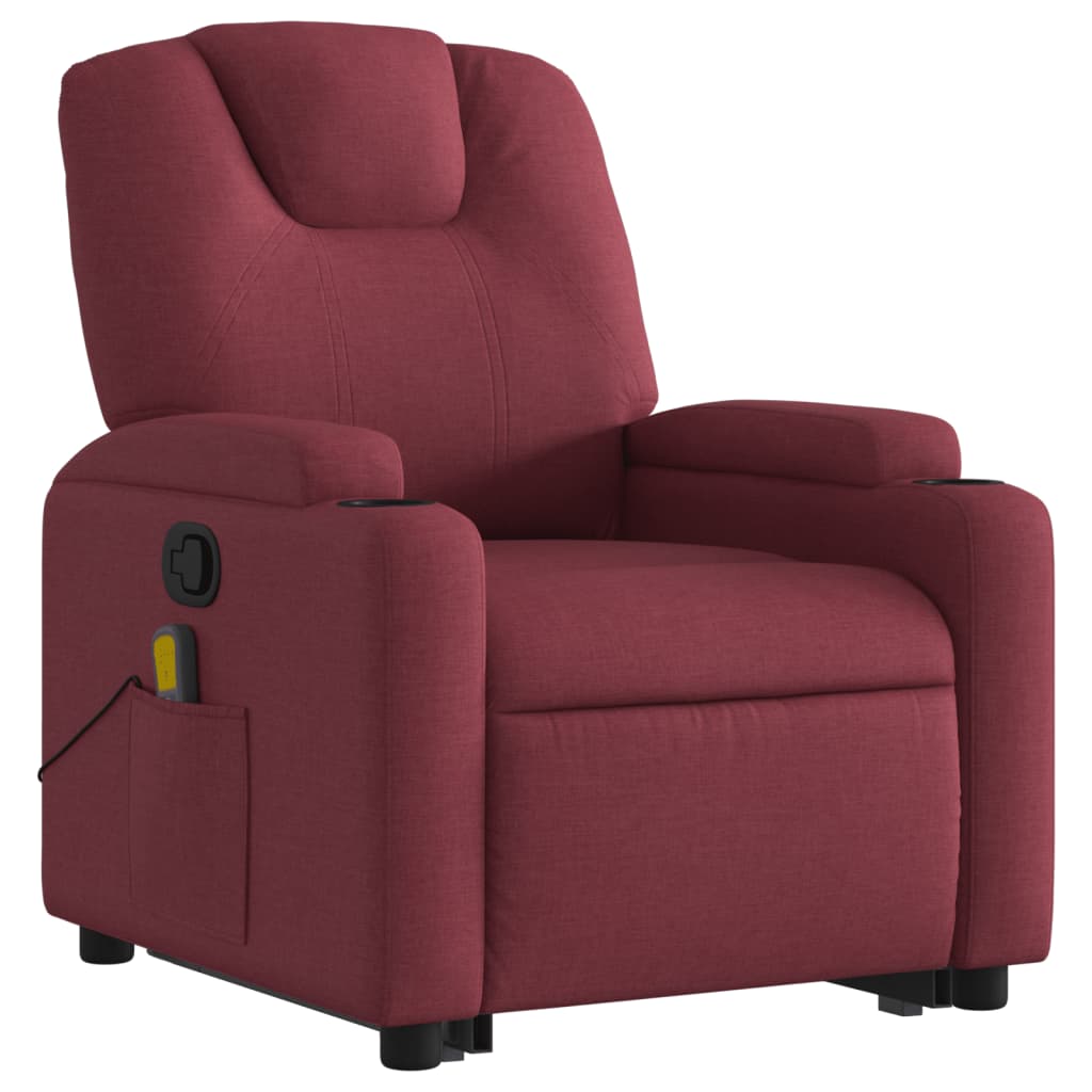 Fauteuil de massage debout, tissu réglable électriquement