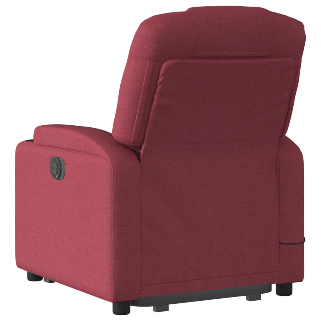 Fauteuil de massage debout, tissu réglable électriquement