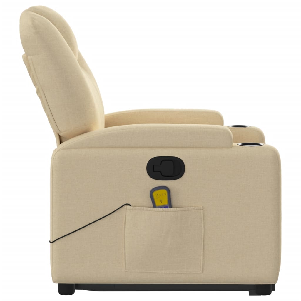 Fauteuil de massage debout, tissu réglable électriquement