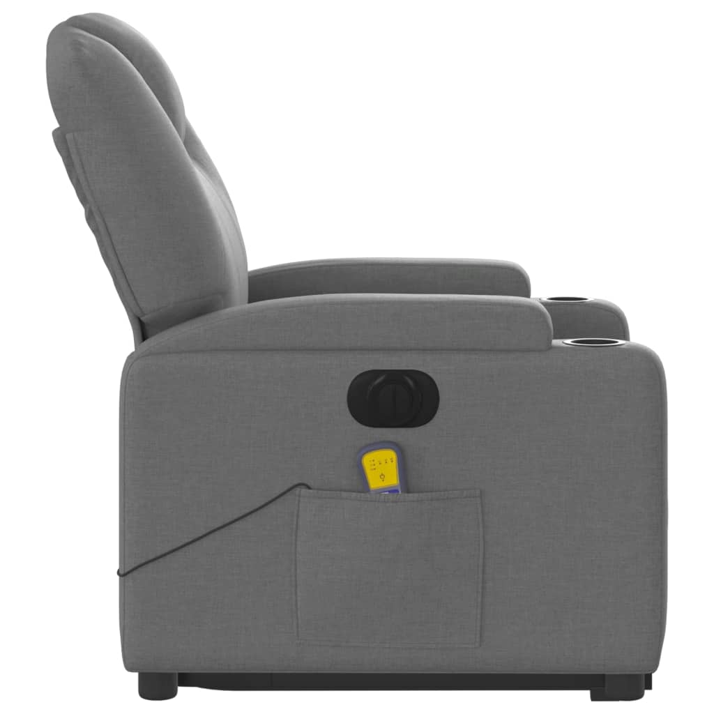 Fauteuil de massage debout, tissu réglable électriquement