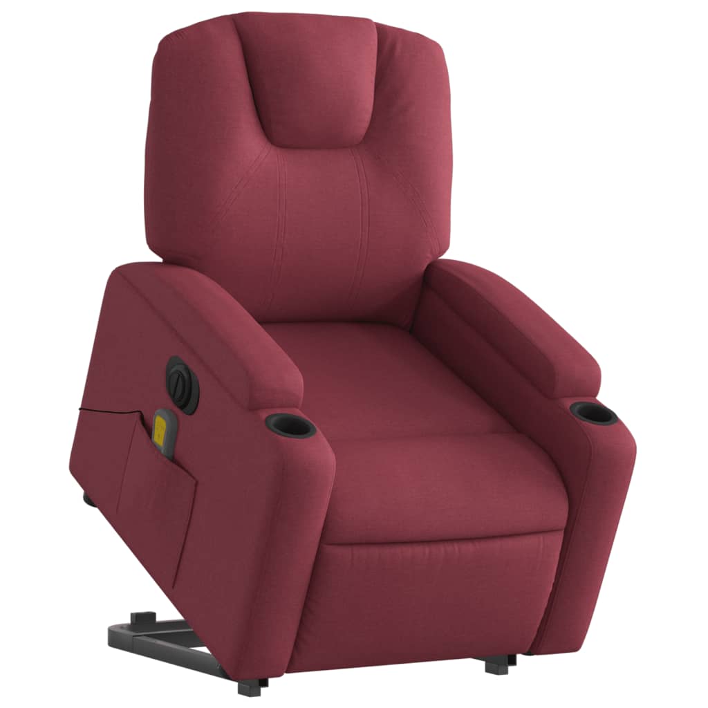 Fauteuil de massage debout, tissu réglable électriquement