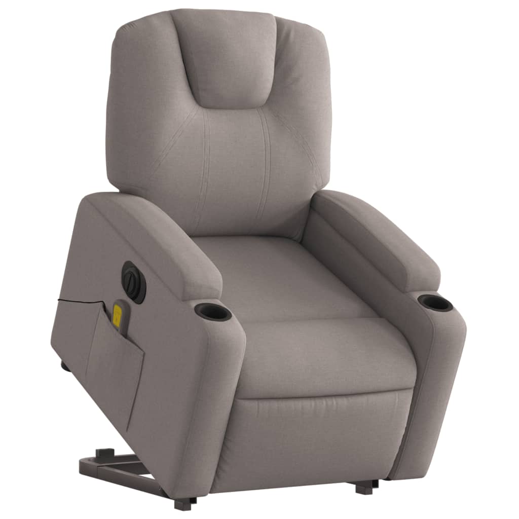 Fauteuil de massage debout, tissu réglable électriquement