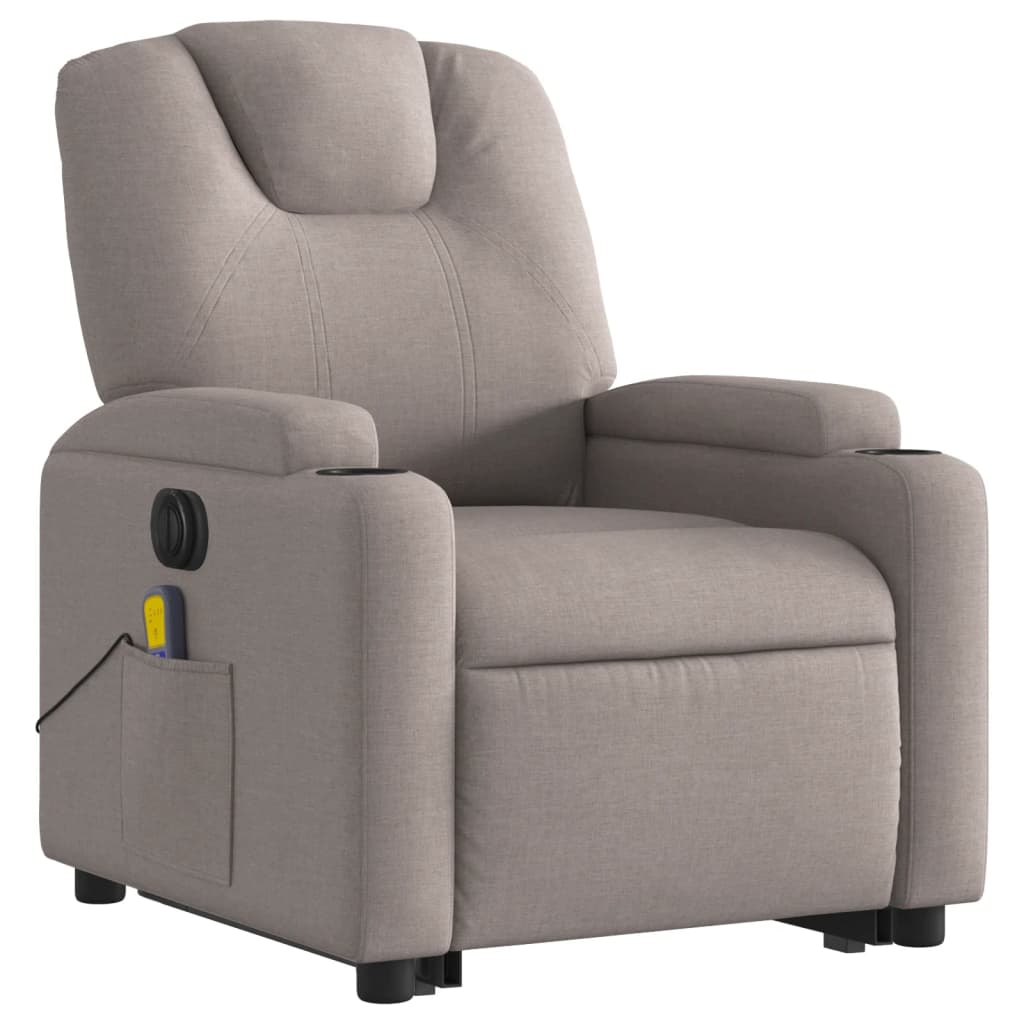 Fauteuil de massage debout, tissu réglable électriquement