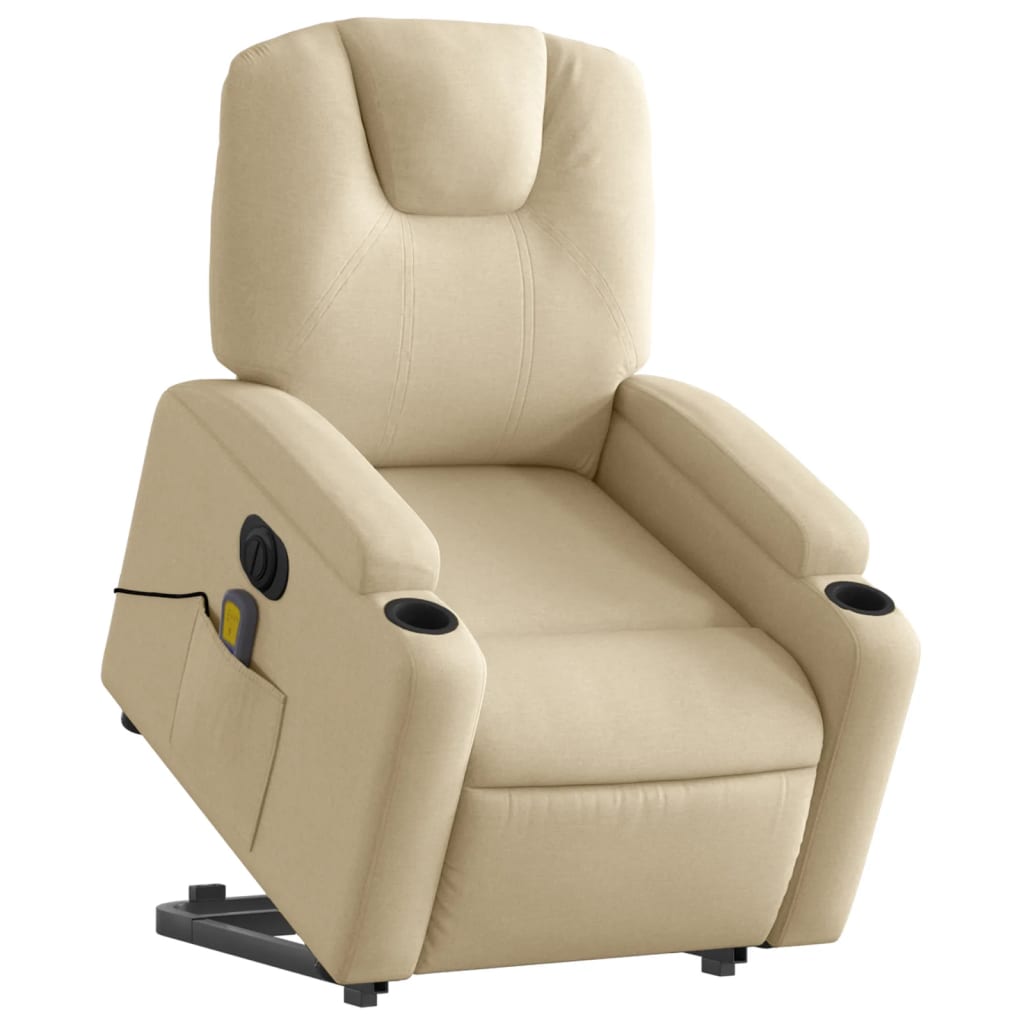 Fauteuil de massage debout, tissu réglable électriquement