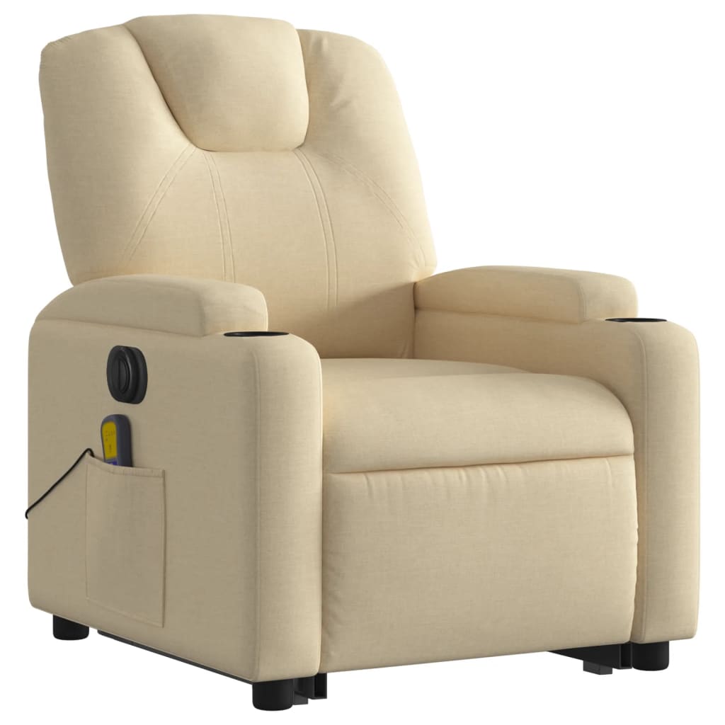 Fauteuil de massage debout, tissu réglable électriquement