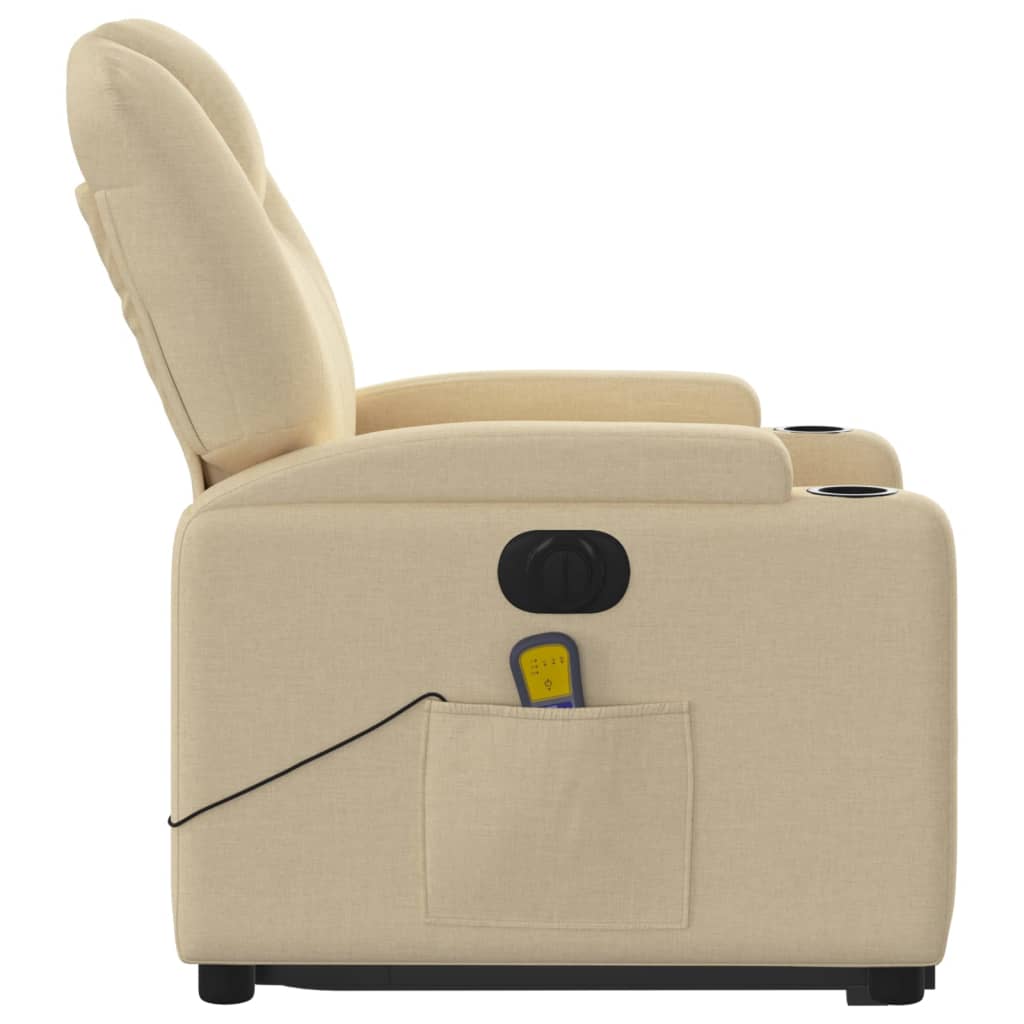 Fauteuil de massage debout, tissu réglable électriquement