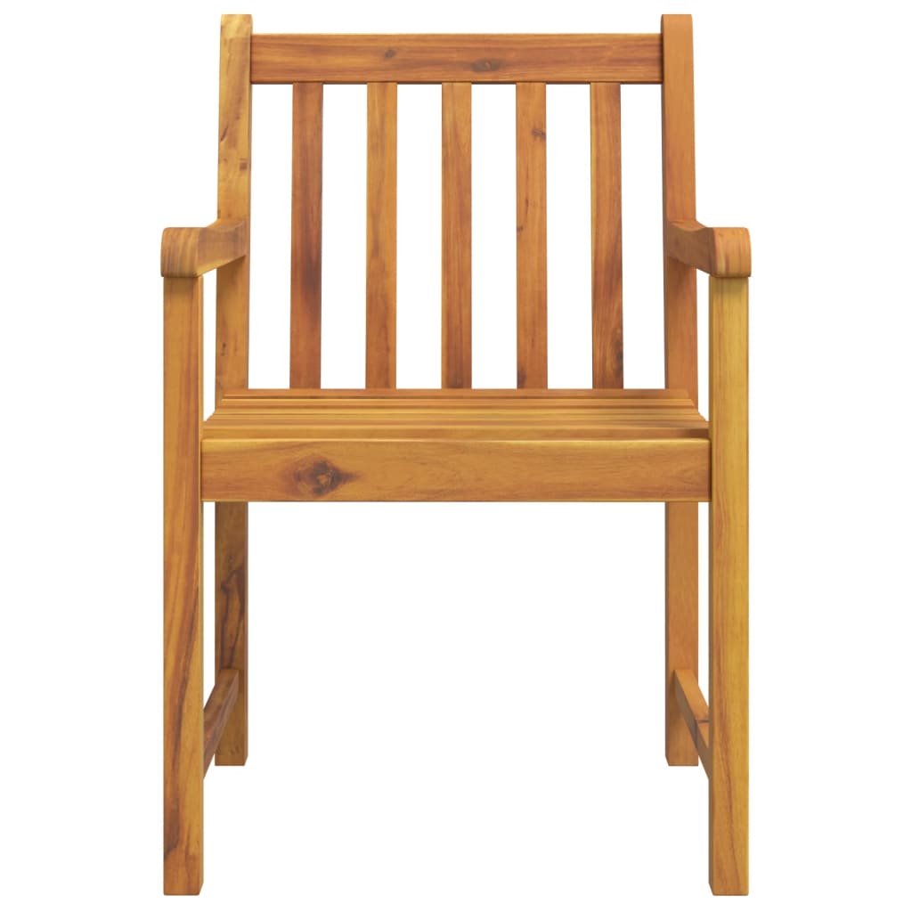 Chaises de jardin 8 pcs 56x55,5x90 cm bois d'acacia massif