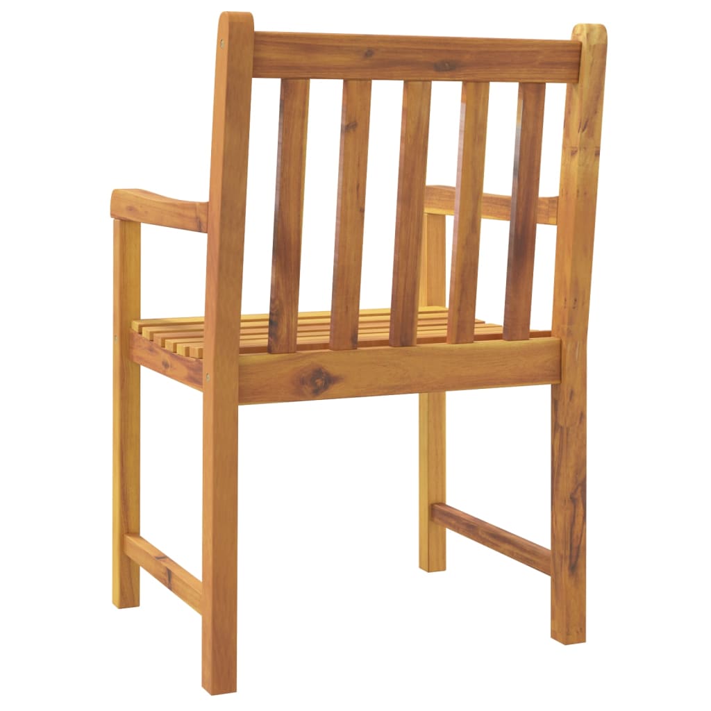 Chaises de jardin 8 pcs 56x55,5x90 cm bois d'acacia massif