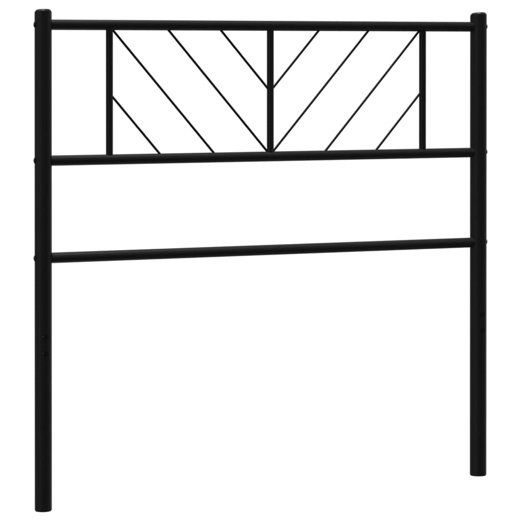 Hoofdbord 75 cm metaal