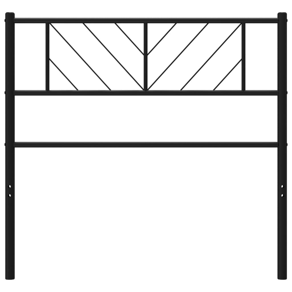 Tête de lit 75 cm en métal