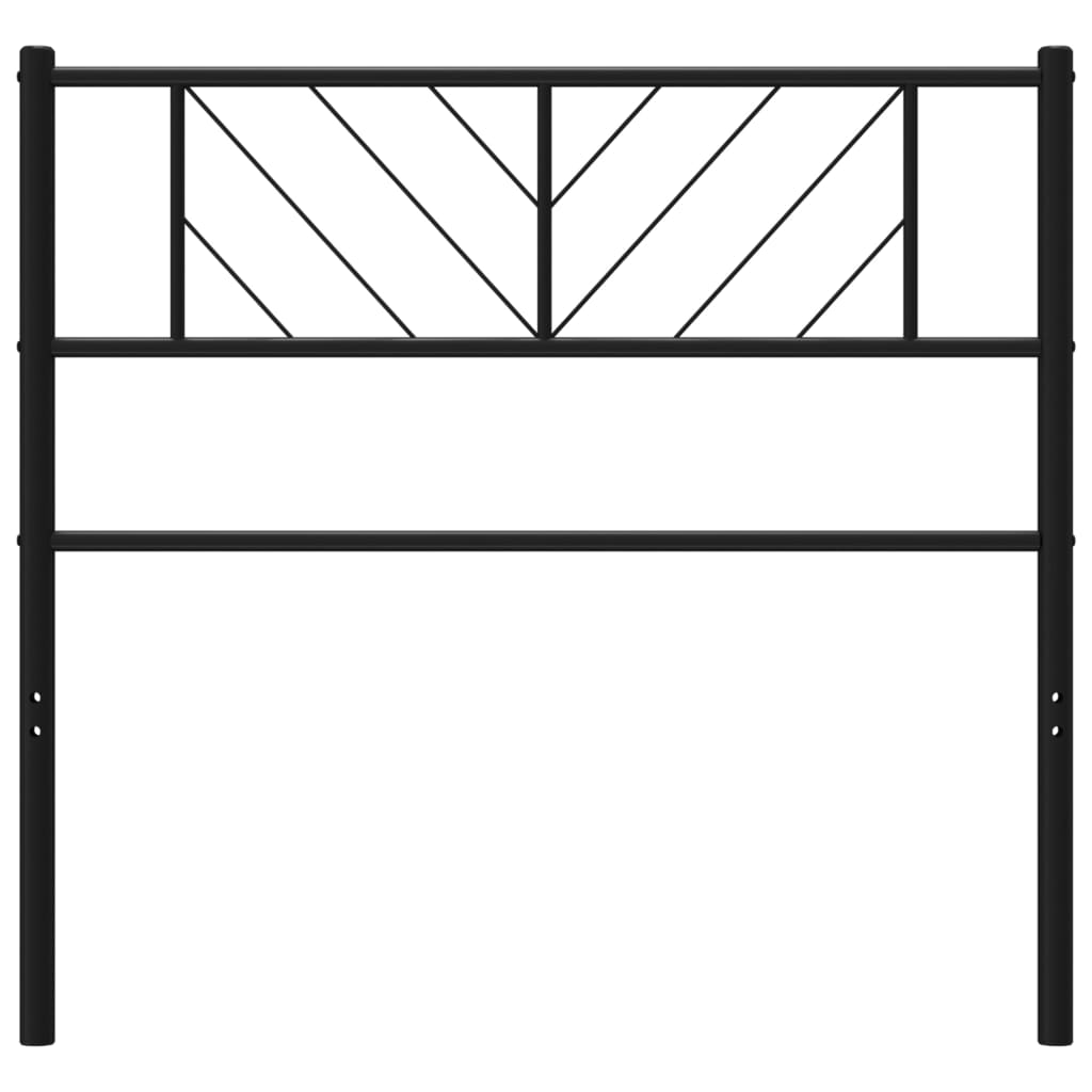 Tête de lit 75 cm en métal