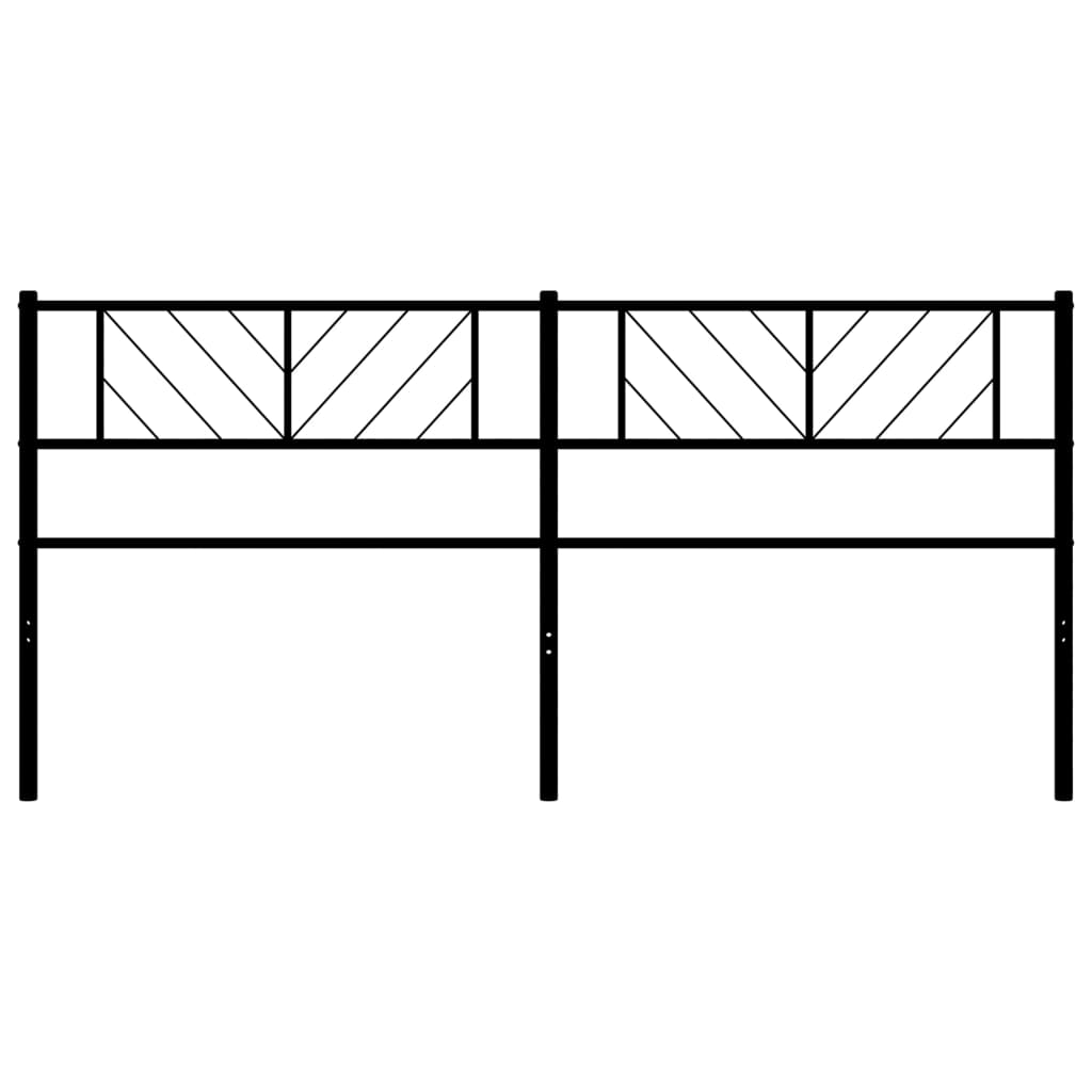 Hoofdbord 75 cm metaal