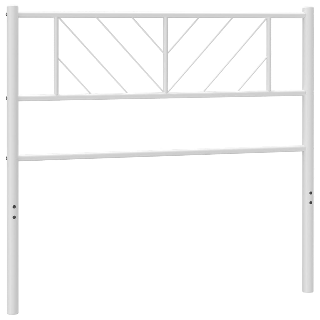 Hoofdbord 75 cm metaal