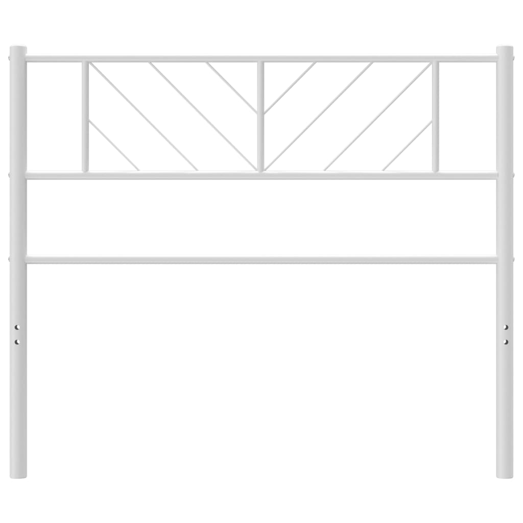 Hoofdbord 75 cm metaal