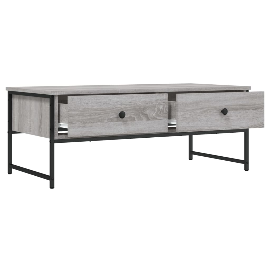 Salontafel 101x49x39,5 cm bewerkt hout