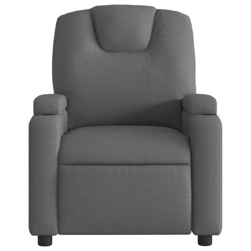 Fauteuil de massage en tissu à réglage électrique