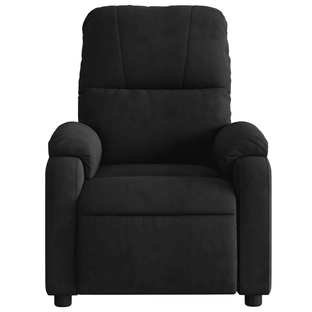 Fauteuil de massage en tissu microfibre à réglage électrique