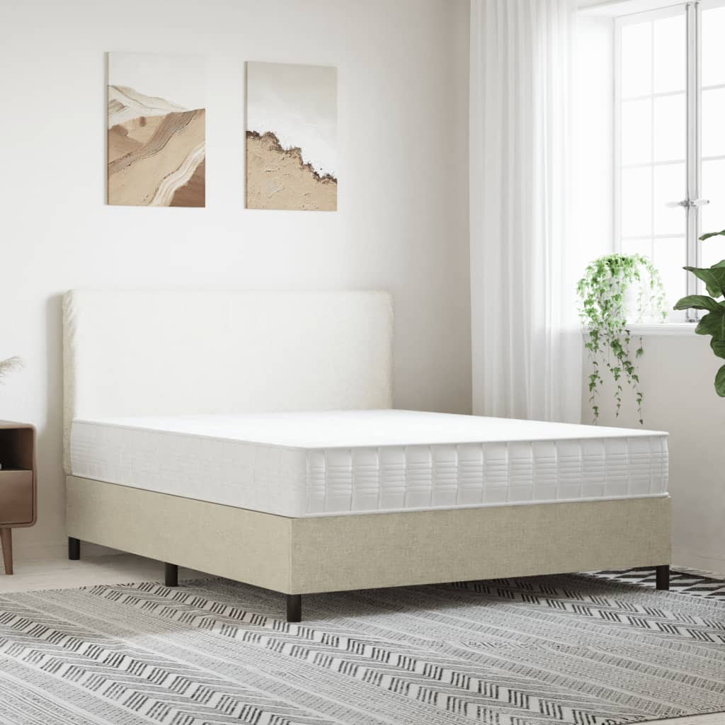 Matelas à ressorts ensachés mi-dur 160x200 cm Super King Size