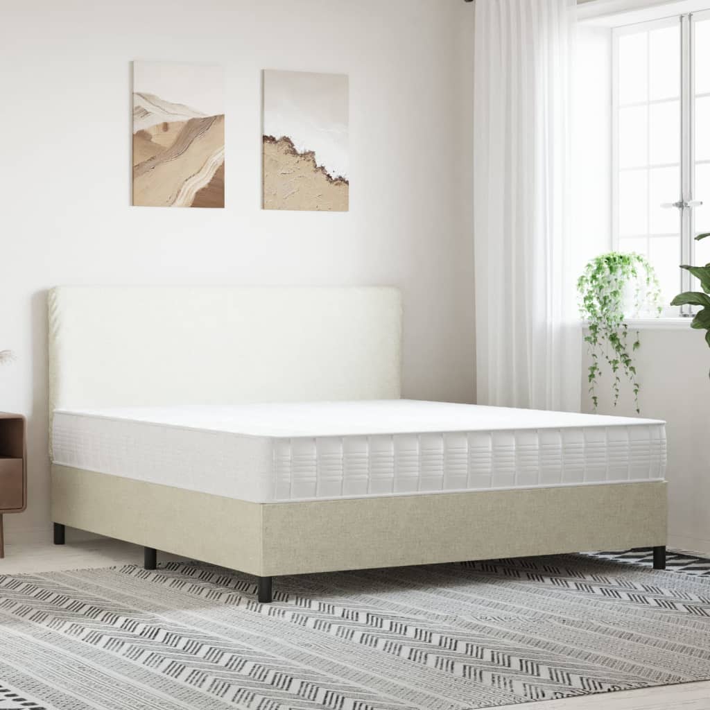 Matelas à ressorts ensachés mi-dur 160x200 cm Super King Size