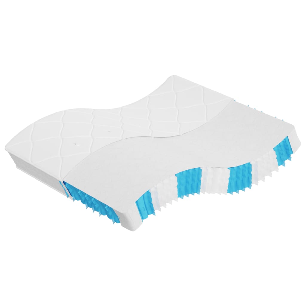 Matelas à ressorts ensachés mi-dur 160x200 cm Super King Size