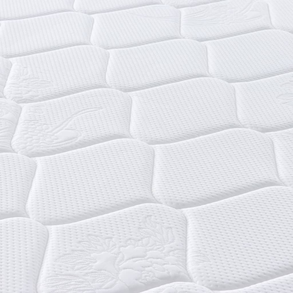 Matelas à ressorts ensachés mi-dur 160x200 cm Super King Size